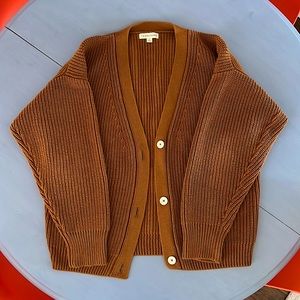 Tradlands Shelter Cardigan in Sienna Size L